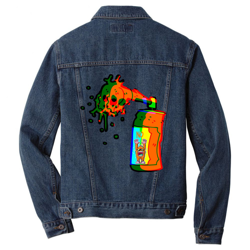 No Graffiti T-shirt Design Men Denim Jacket by BELLINI | Artistshot