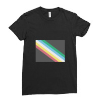 Disability Pride Flag Ladies Fitted T-shirt | Artistshot