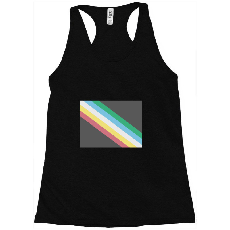 Disability Pride Flag Racerback Tank by DonnaClifton | Artistshot