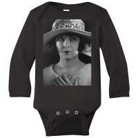 Silent Siren Colleen Moore-lg6ti Long Sleeve Baby Bodysuit | Artistshot