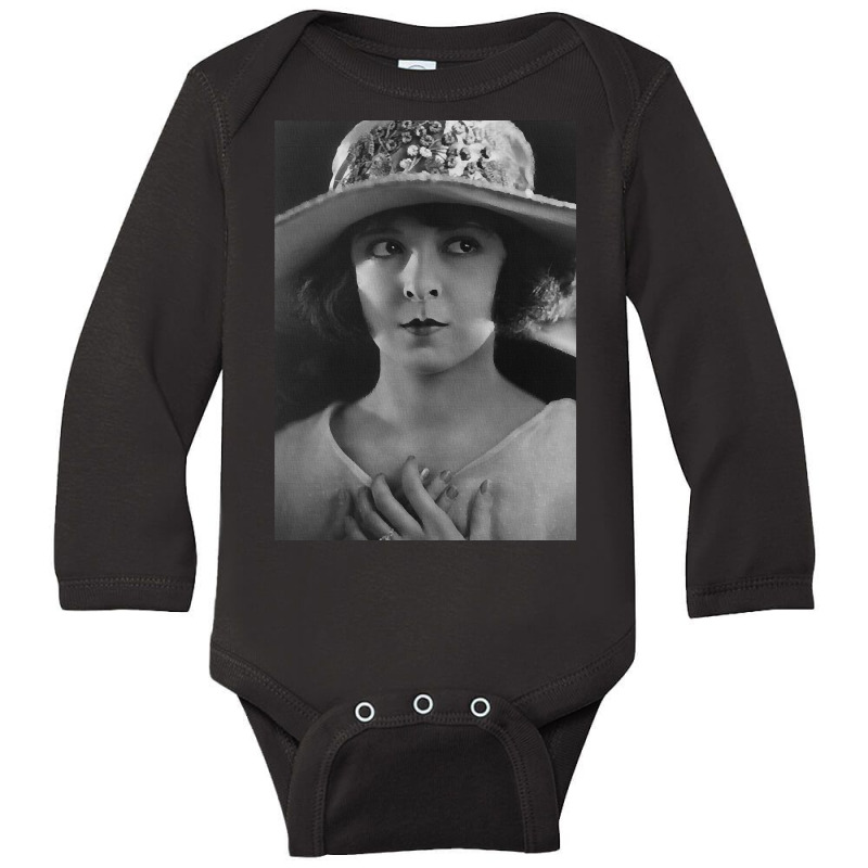 Silent Siren Colleen Moore-lg6ti Long Sleeve Baby Bodysuit by Crowley Tidwell | Artistshot