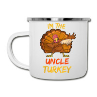 Uncle Turkey Matching Family Group Thanksgiving Party Pajama Camper Cup | Artistshot