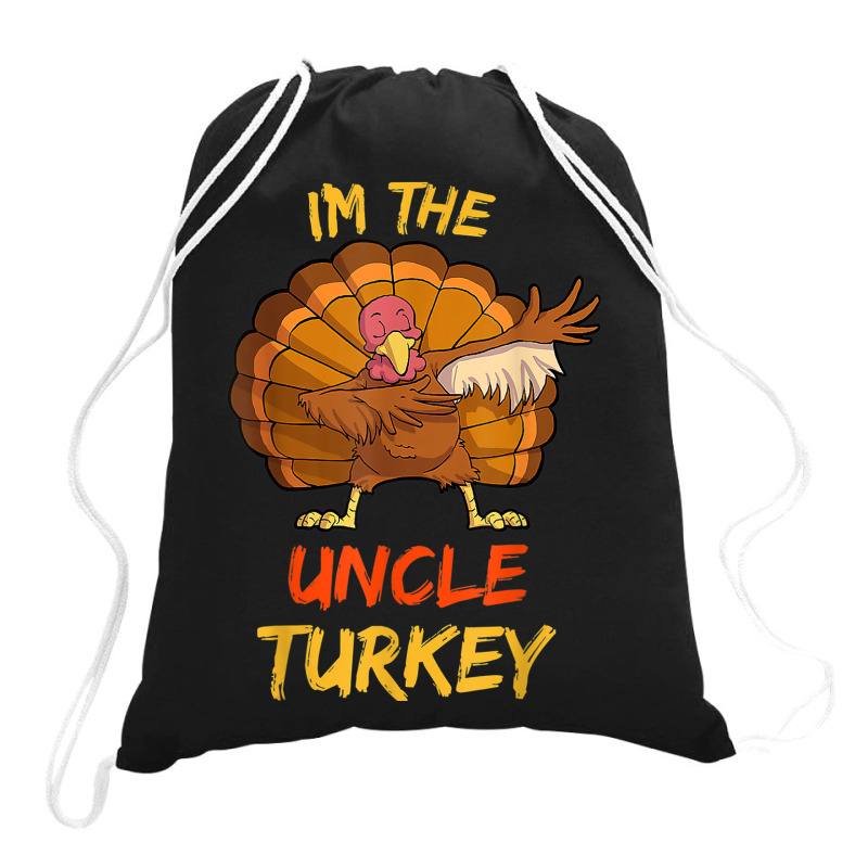 Uncle Turkey Matching Family Group Thanksgiving Party Pajama Drawstring Bags | Artistshot