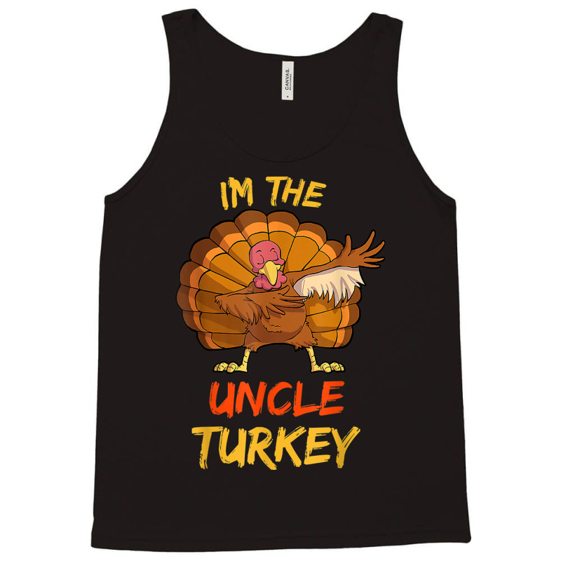 Uncle Turkey Matching Family Group Thanksgiving Party Pajama Tank Top | Artistshot