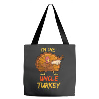 Uncle Turkey Matching Family Group Thanksgiving Party Pajama Tote Bags | Artistshot