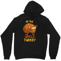 Uncle Turkey Matching Family Group Thanksgiving Party Pajama Unisex Hoodie | Artistshot