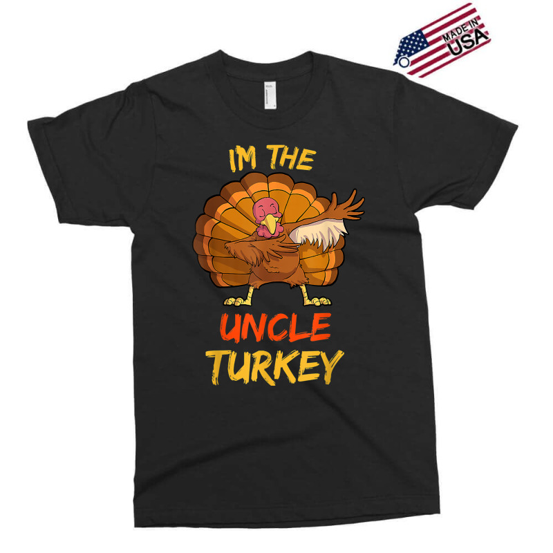 Uncle Turkey Matching Family Group Thanksgiving Party Pajama Exclusive T-shirt | Artistshot