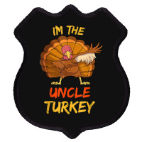 Uncle Turkey Matching Family Group Thanksgiving Party Pajama Shield Patch | Artistshot