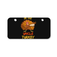 Uncle Turkey Matching Family Group Thanksgiving Party Pajama Bicycle License Plate | Artistshot