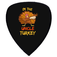 Uncle Turkey Matching Family Group Thanksgiving Party Pajama Shield S Patch | Artistshot