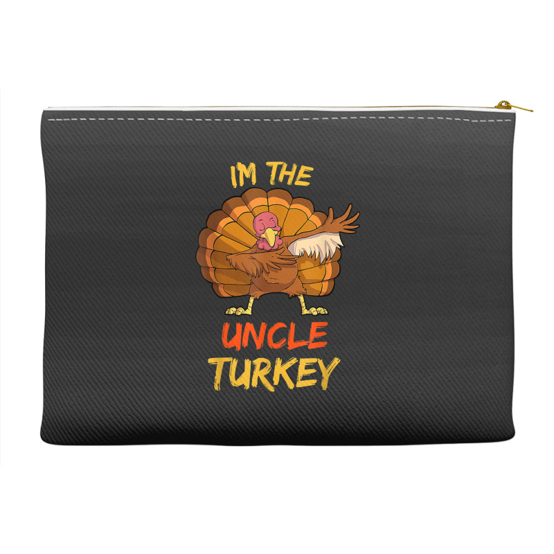 Uncle Turkey Matching Family Group Thanksgiving Party Pajama Accessory Pouches | Artistshot