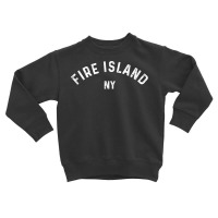 Classic Vintage Fire Island  New York Retro Tank Top Toddler Sweatshirt | Artistshot