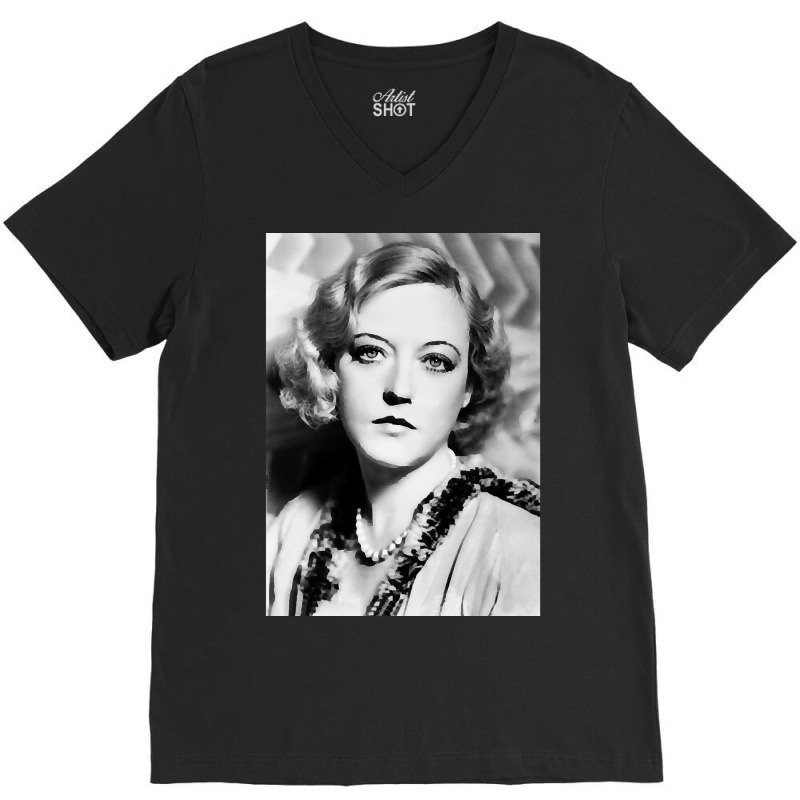 Silent Siren Marion Davies-i6ebs V-Neck Tee by Crowley Tidwell | Artistshot