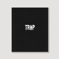 Trap House Edm Rave Techno Electronic Dance Music Apparel Portrait Canvas Print | Artistshot