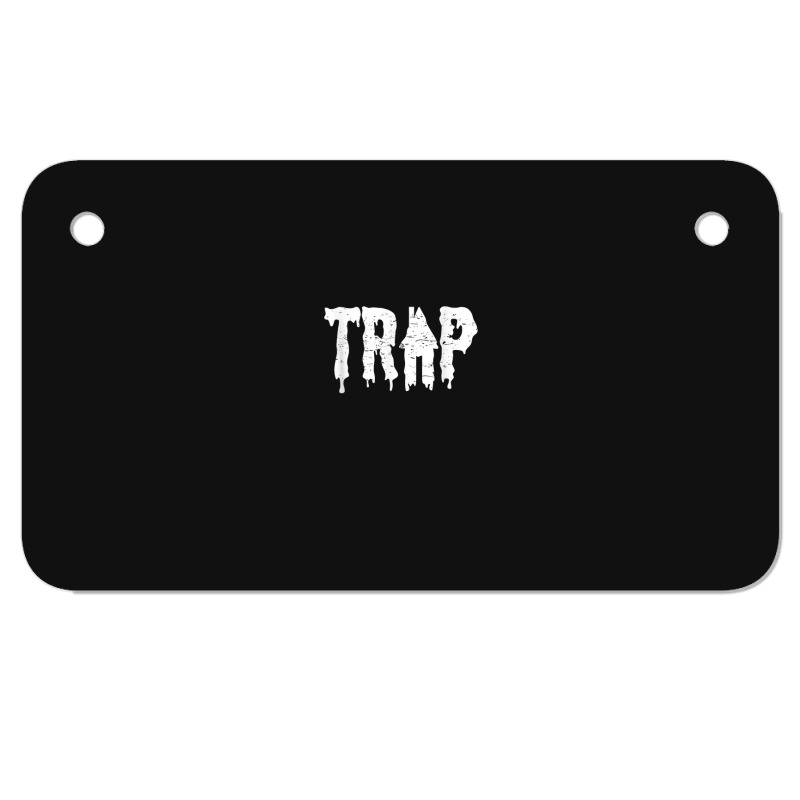 Trap House Edm Rave Techno Electronic Dance Music Apparel Motorcycle License Plate | Artistshot