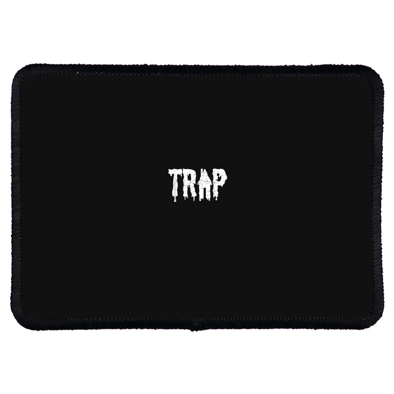 Trap House Edm Rave Techno Electronic Dance Music Apparel Rectangle Patch | Artistshot