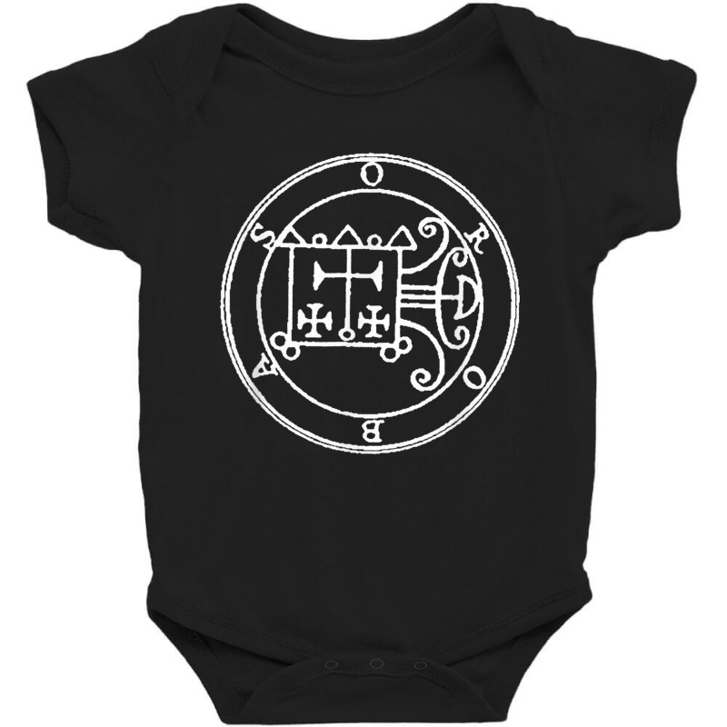 Seal Of Orobas Sigil Talisman Demon Circle T Shirt Baby Bodysuit by cm-arts | Artistshot