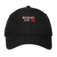 Reagan Bush 1980 Presidential Election T Shirt Adjustable Cap | Artistshot