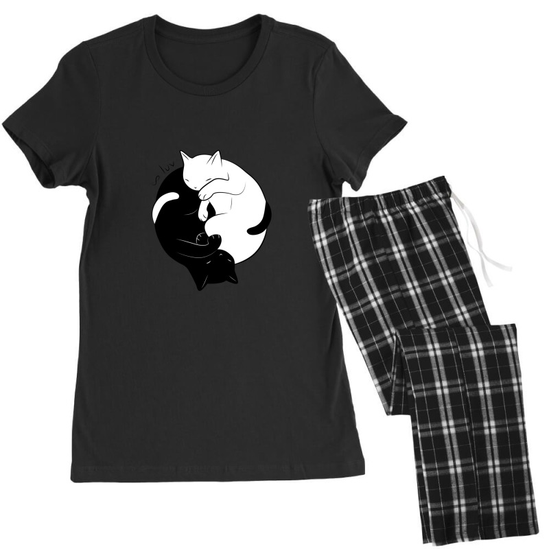 Eternal Cat Love Women's Pajamas Set by JeanetteNeubauer | Artistshot