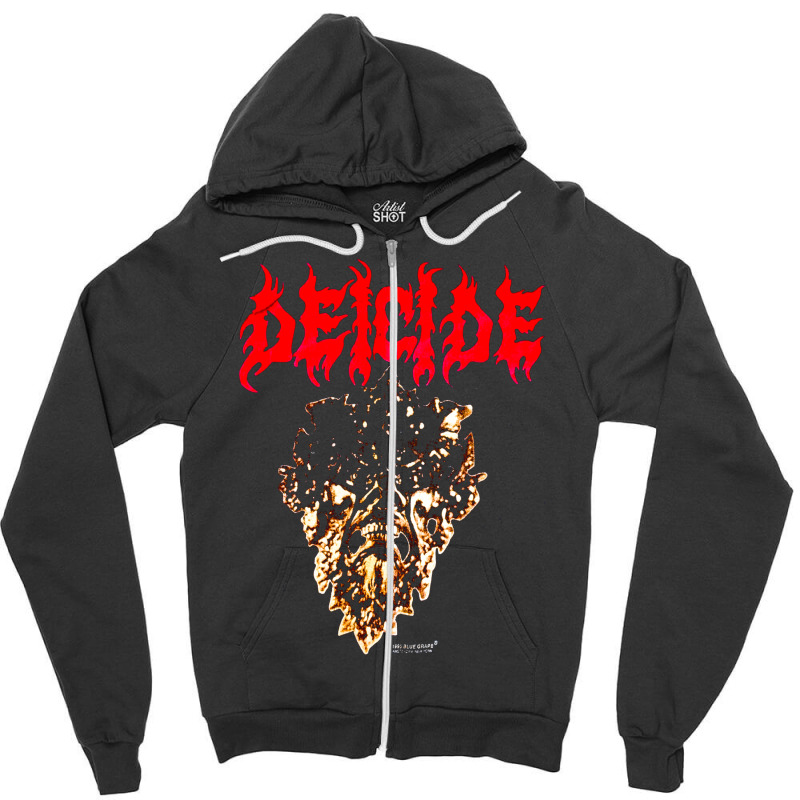 Deicide Behind The Lights, Deicide Behind The Lights Vintage, Deicide  Zipper Hoodie | Artistshot