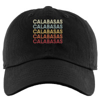 Calabasas California Calabasas Ca Retro Vintage Text Long Sleeve T Shi Kids Cap | Artistshot