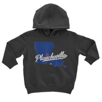 Plaucheville Louisiana La Map T Shirt Toddler Hoodie | Artistshot