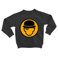 Alex Sign   Orange Clockwork Toddler Sweatshirt | Artistshot