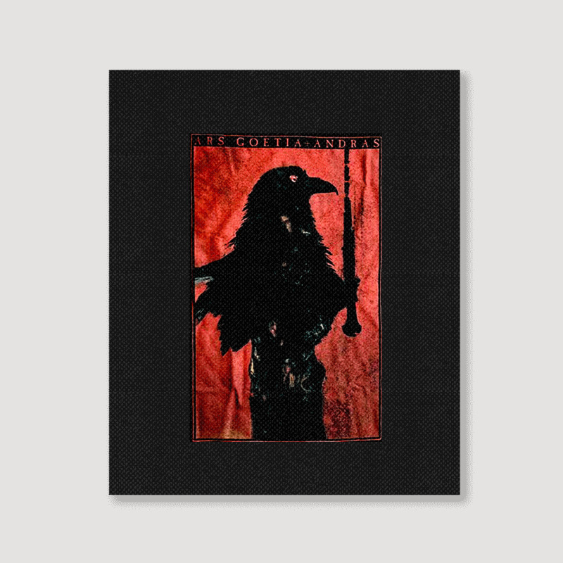 Ars Goetia, Demon Andras, Ars Goetias, The Ars Goetia, Ars, Goetia, Ar Portrait Canvas Print by SHUTERPH | Artistshot