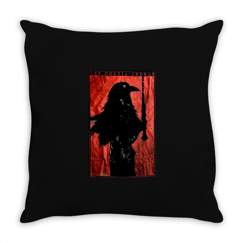 Ars Goetia, Demon Andras, Ars Goetias, The Ars Goetia, Ars, Goetia, Ar Throw Pillow by SHUTERPH | Artistshot