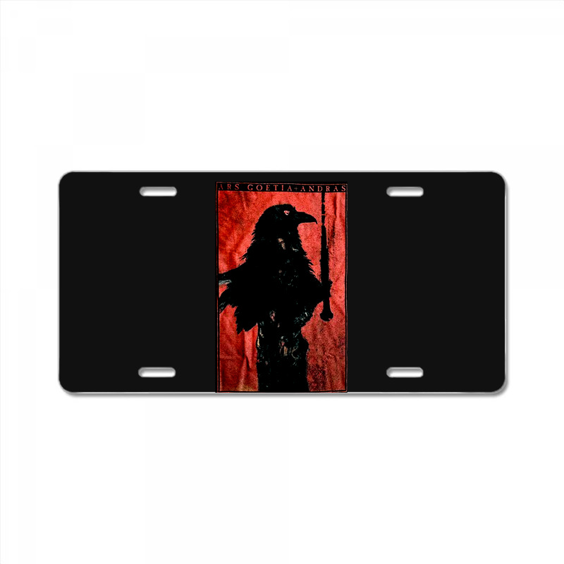 Ars Goetia, Demon Andras, Ars Goetias, The Ars Goetia, Ars, Goetia, Ar License Plate by SHUTERPH | Artistshot