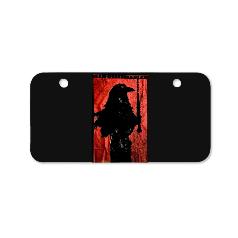 Ars Goetia, Demon Andras, Ars Goetias, The Ars Goetia, Ars, Goetia, Ar Bicycle License Plate by SHUTERPH | Artistshot