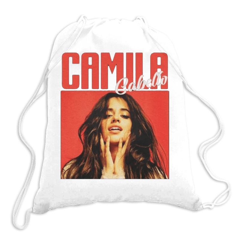 Camila Cabello, Camila Cabellos, Camila, Cabello, The Camila Cabello, Drawstring Bags | Artistshot