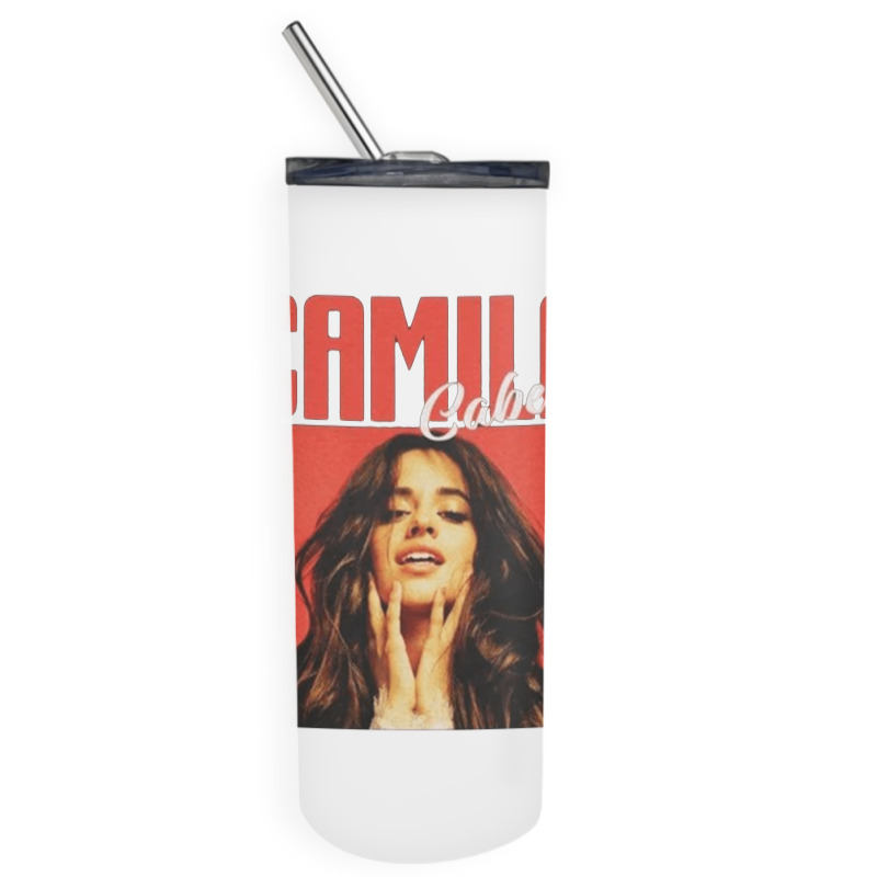 Camila Cabello, Camila Cabellos, Camila, Cabello, The Camila Cabello, Skinny Tumbler | Artistshot