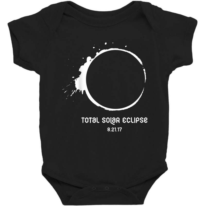 Total Solar Eclipse 8.21.17 T Shirt Baby Bodysuit by cm-arts | Artistshot