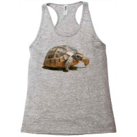 Portrait Of A Young Wild Tortoise Isolated T Shirt Racerback Tank | Artistshot