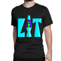 Lit Lava Lamp Drippy Retro 80's 90's Graffiti Classic T-shirt | Artistshot