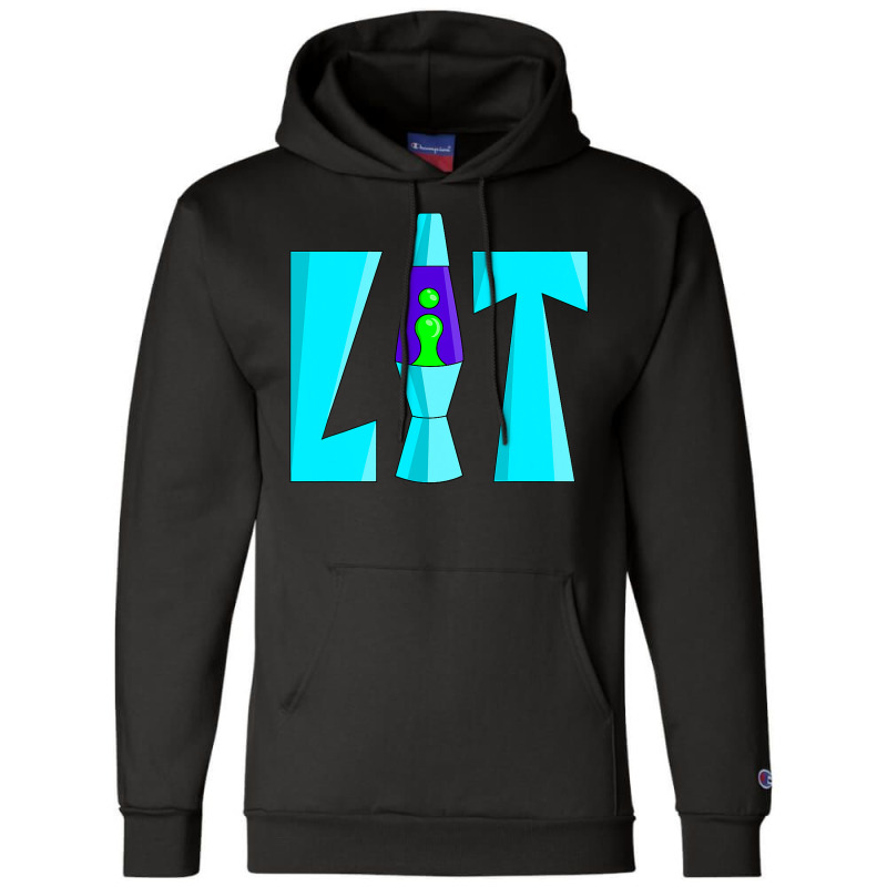 Lit Lava Lamp Drippy Retro 80's 90's Graffiti Champion Hoodie by cm-arts | Artistshot