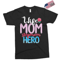 Family Mommy Wife Mom Stepmom Hero Mothers Day Rose Step Mom Tank Top Exclusive T-shirt | Artistshot