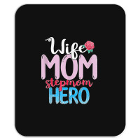 Family Mommy Wife Mom Stepmom Hero Mothers Day Rose Step Mom Tank Top Mousepad | Artistshot