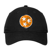 Tennessee Shirt State Flag Orange & White Vintage Est. 1796 Adjustable Cap | Artistshot