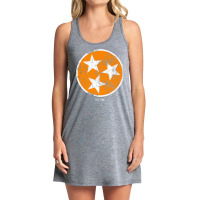 Tennessee Shirt State Flag Orange & White Vintage Est. 1796 Tank Dress | Artistshot