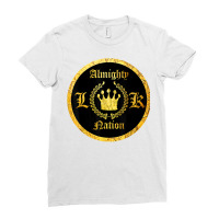 Almighty Lk Nation Latin Kings T Shirt Ladies Fitted T-shirt | Artistshot