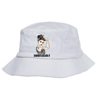 Womens Ehlers Danlos Syndrome Warrior Unbreakable Strong Woman V Neck Bucket Hat | Artistshot