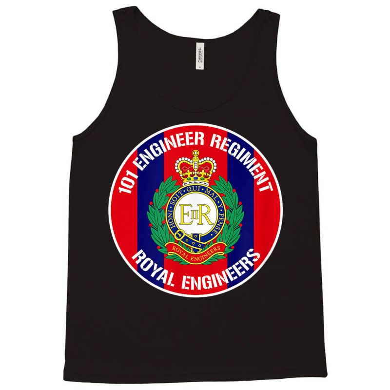 Royal Engineers   101 Engineer Regiment Tank Top by Scarlets | Artistshot