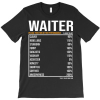 Waiter Job Design Daily Value Funny Waiter T-shirt | Artistshot