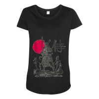 Samurai Warrior Japanese Kanji Japan Tank Top Maternity Scoop Neck T-shirt | Artistshot