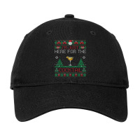 Sidecar Cocktail Christmas Sweater Sidecar Ugly Xmas Adjustable Cap | Artistshot