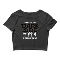 Muay Thai  - Come To The Dark Side - Martial Artist Gift Crop Top | Artistshot