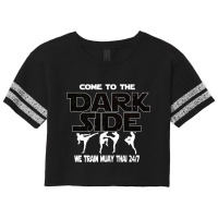 Muay Thai  - Come To The Dark Side - Martial Artist Gift Scorecard Crop Tee | Artistshot