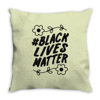 Black Live Is Matter Throw Pillow | Artistshot